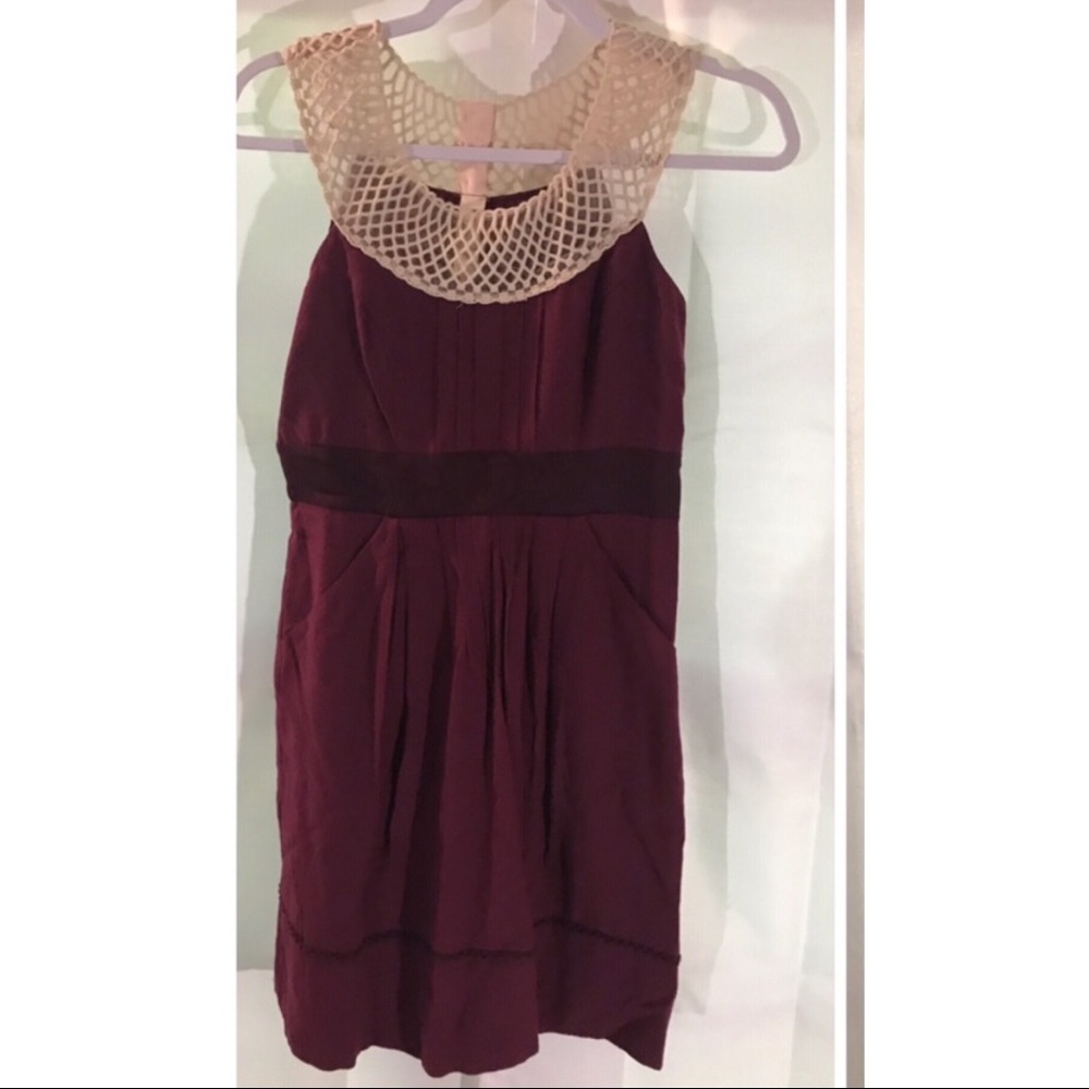 Anthropologie Floreat Pocket Dress